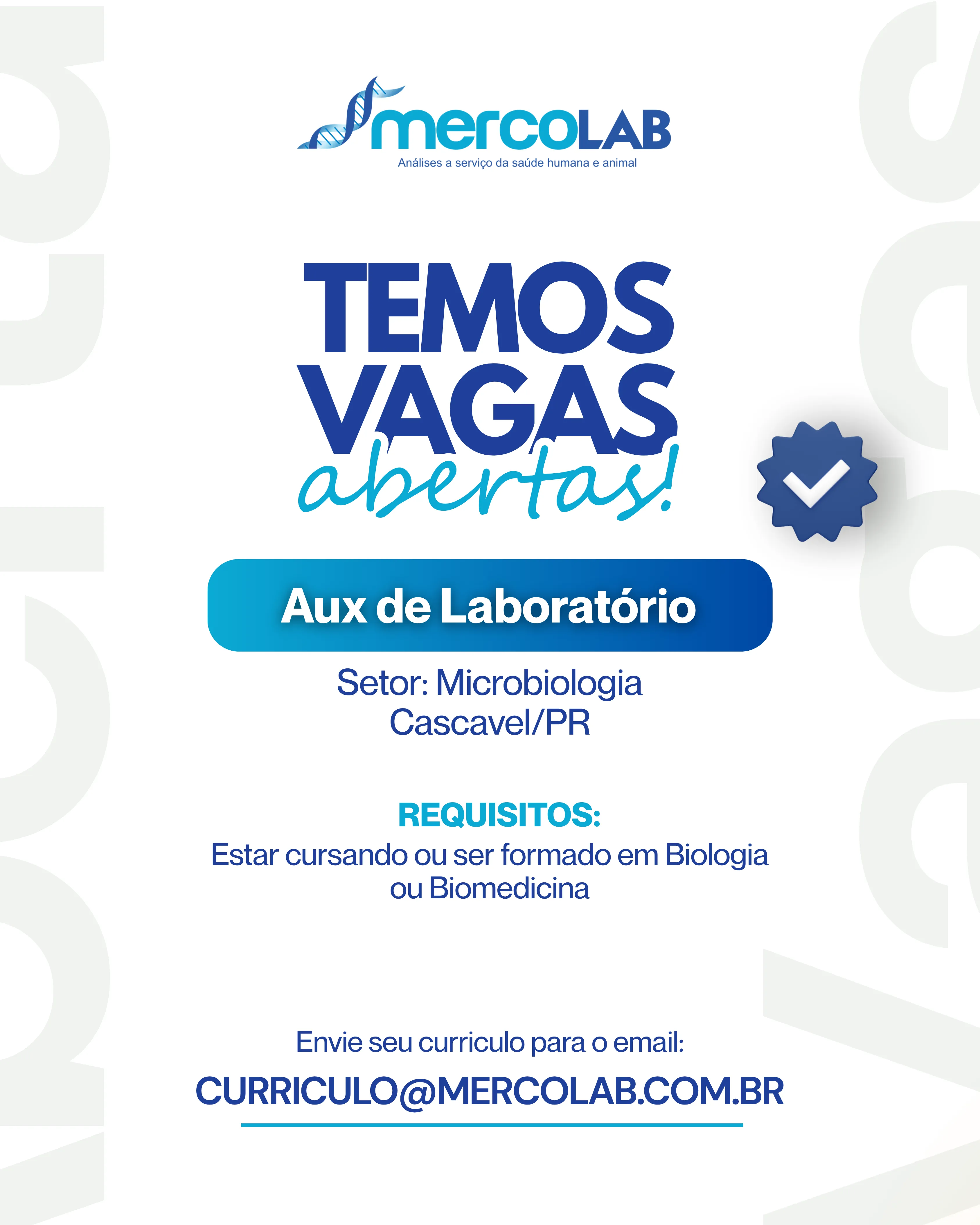 Auxiliar de Laboratório