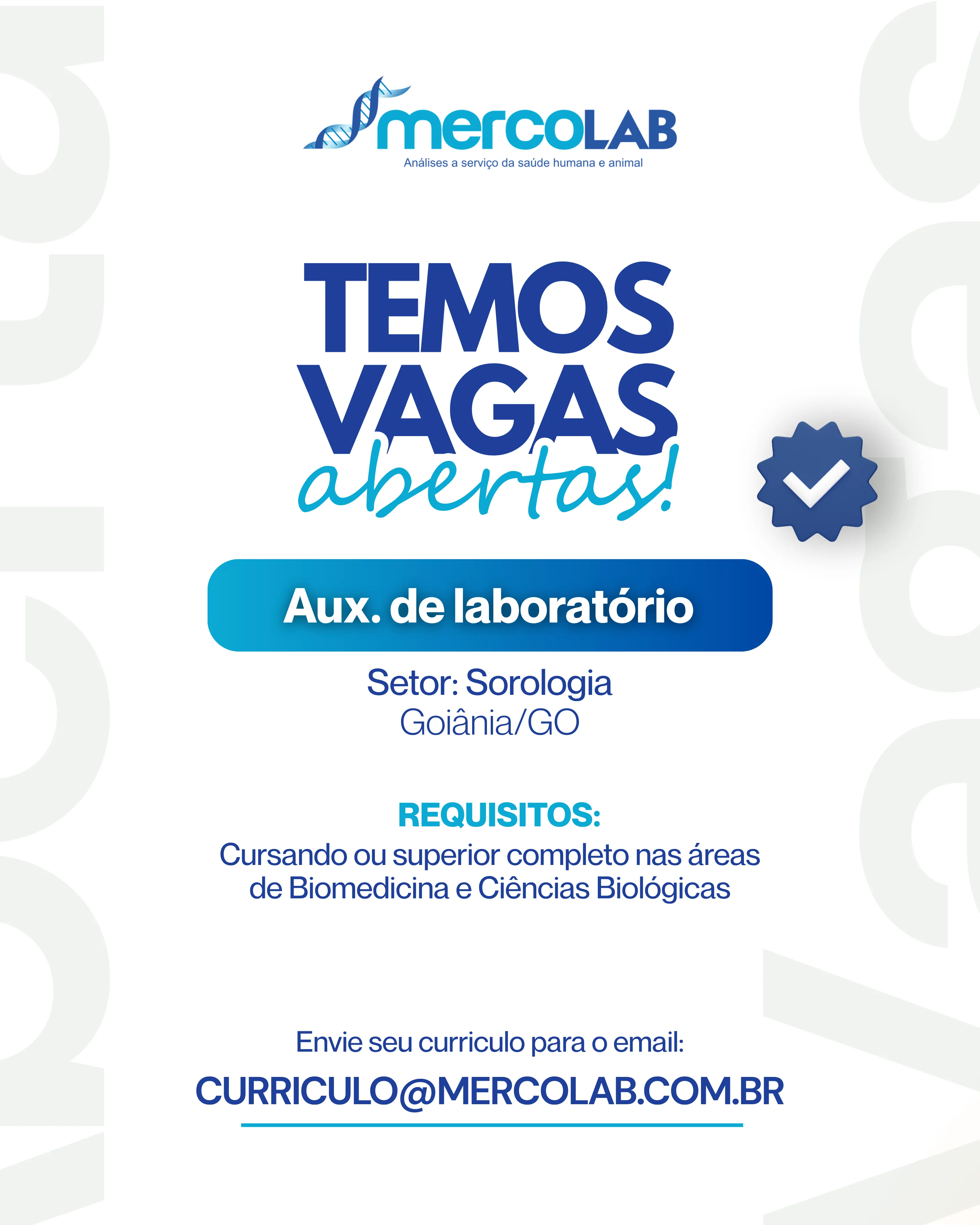 Auxiliar de Laboratório